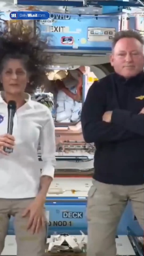 靚女太空人遇意外滯留太空慘暴瘦!原定8天變半年!皮包骨判若兩人!