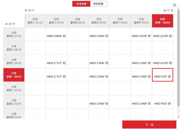 香港航空last minute機票優惠！飛日本跨年 來回連稅最平$933起 東京/大阪/福岡/鹿兒島