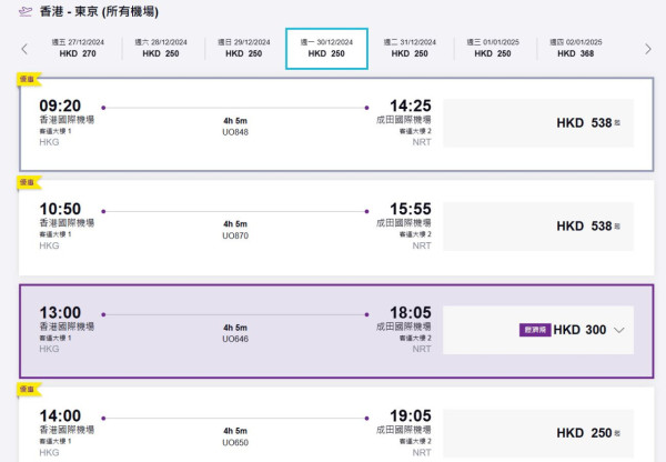 HK Express突發優惠！日本跨年機票飛東京/大阪/福岡　連稅$2000以下包20kg行李