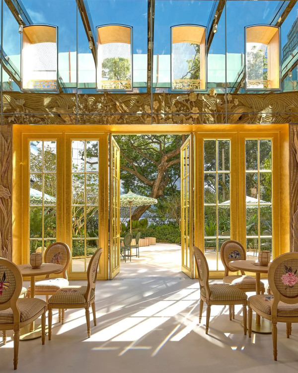 曼谷Dior Gold House｜泰國首間Dior Cafe 金色城堡/熱帶花園/米芝蓮三星主廚料理 