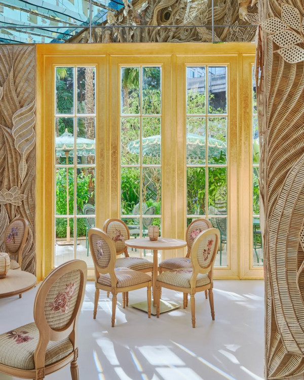曼谷Dior Gold House｜泰國首間Dior Cafe 金色城堡/熱帶花園/米芝蓮三星主廚料理 