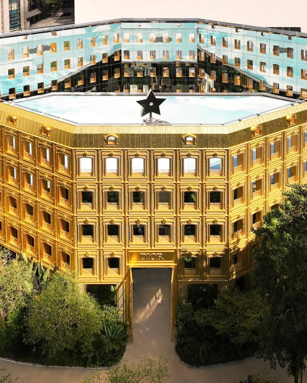 曼谷Dior Gold House｜泰國首間Dior Cafe 金色城堡/熱帶花園/米芝蓮三星主廚料理 