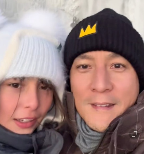 吳彥祖一家三口冰島旅行睇北極光！10歲女兒暴風成長遺傳完美基因！ 