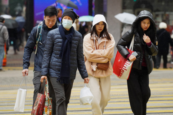 天文台下調冬至前夕溫度 周五低見8度 低壓區料下周進入南海