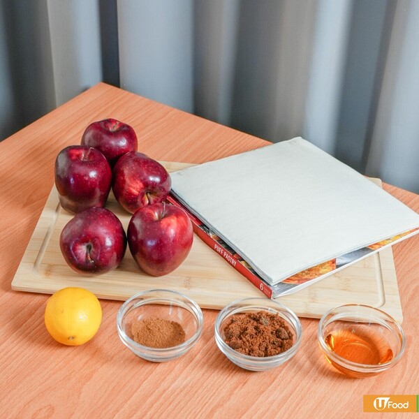 楓糖肉桂蘋果批｜聖誕必備／金黃酥脆／酸甜清新