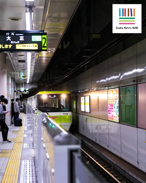 長堀鶴見緑地線(圖片來源:Facebook@Osaka Metro Nine) 長堀鶴見緑地線(圖片來源:Facebook@Osaka Metro Nine)