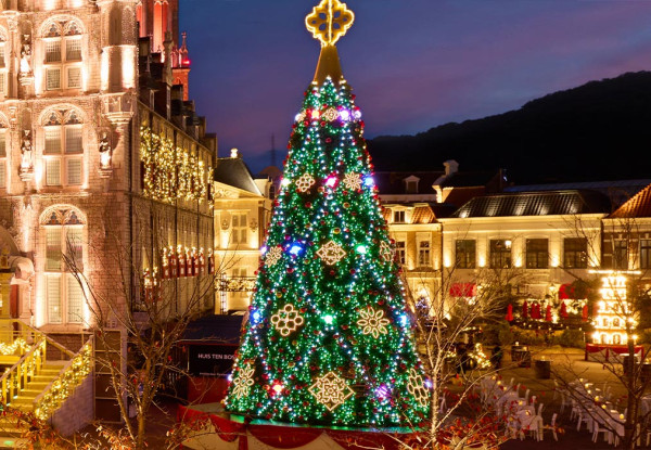 長崎豪斯登堡聖誕活動開催!歐陸風打卡位 3層旋轉木馬/巨型聖誕樹/7萬盞LED摩天輪