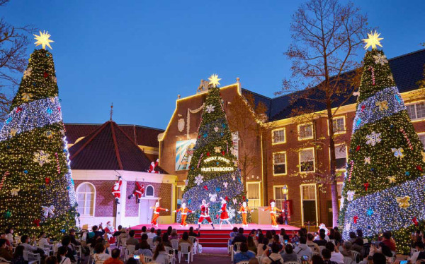 長崎豪斯登堡聖誕活動開催!歐陸風打卡位 3層旋轉木馬/巨型聖誕樹/7萬盞LED摩天輪