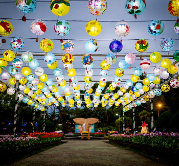 士林官邸鬱金香展（圖片來源︰「花IN台北」官網）