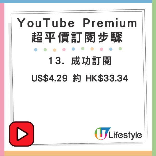 YouTube Premium 平價訂閱秘技 每月低至HK$4.67、香港信用卡直接付款 享受無廣告體驗！