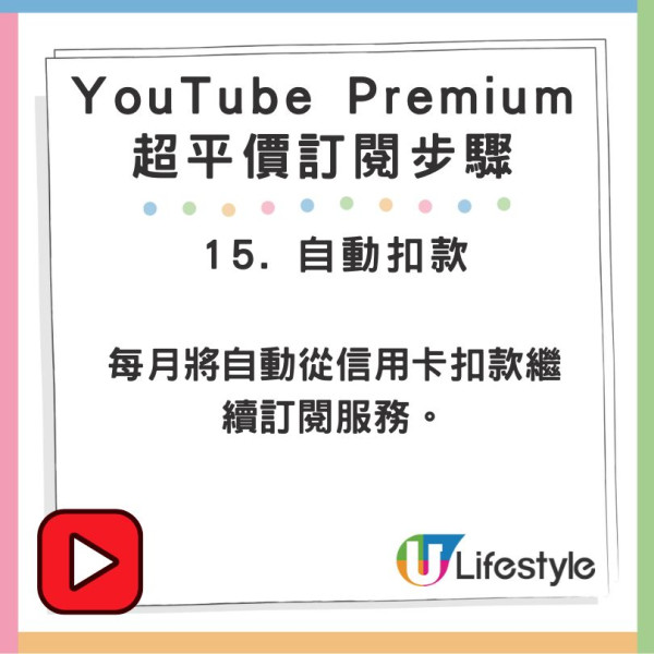 YouTube Premium 平價訂閱秘技 每月低至HK$4.67、香港信用卡直接付款 享受無廣告體驗！