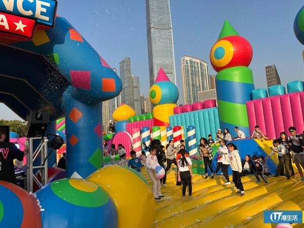 全球最大充氣彈跳樂園The Big Bounce登陸西九！佔地16,000呎+逾30個障礙賽道