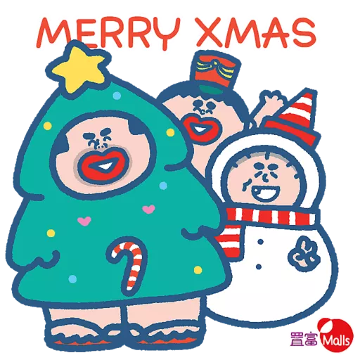 8大聖誕WhatsApp Stickers免費下載！Chiikawa/ Cinnamoroll/ 海洋公園大熊貓