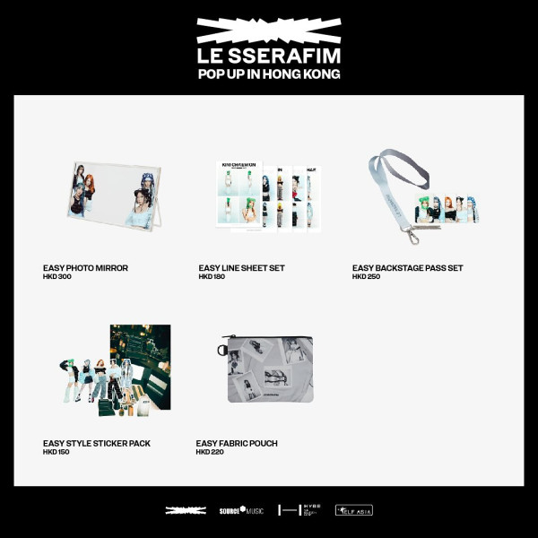 LE SSERAFIM香港POP-UP 2025