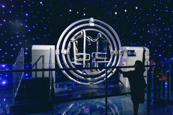 深圳紅立方科技館（圖片來源：深圳地鐵微信公眾號）