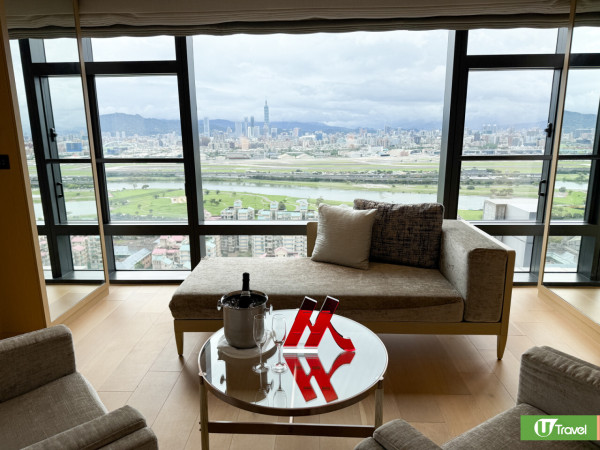 台北萬豪酒店入住報告 飽覽松山機場+台北101景觀！CP值超高Garden Kitchen半自助餐 