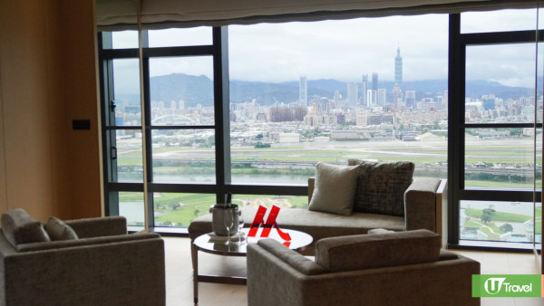 台北萬豪酒店入住報告 飽覽松山機場+台北101景觀！CP值超高Garden Kitchen半自助餐 