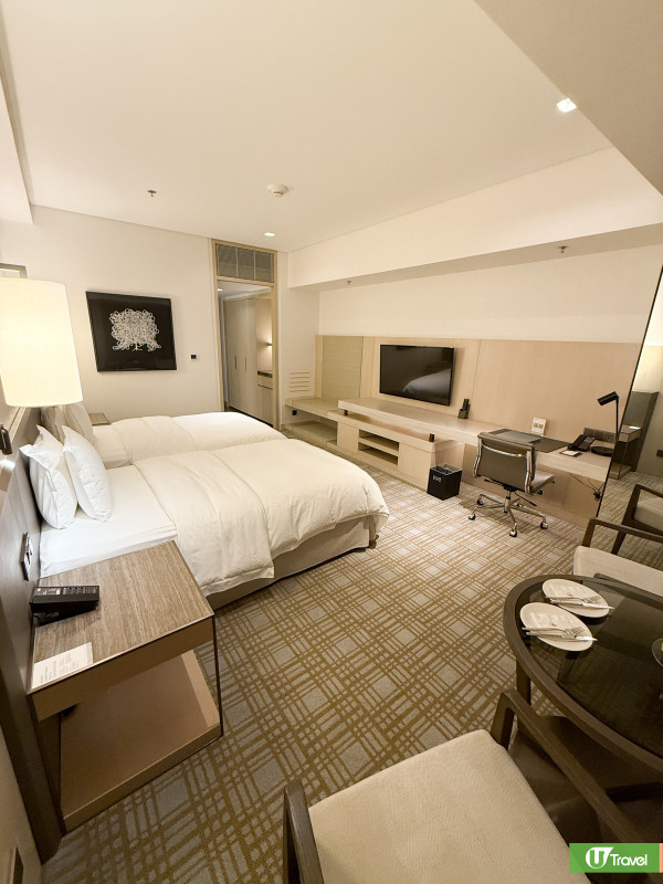 台北萬豪酒店入住報告 飽覽松山機場+台北101景觀！CP值超高Garden Kitchen半自助餐 