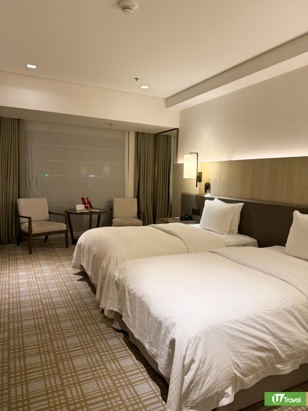 台北萬豪酒店入住報告 飽覽松山機場+台北101景觀！CP值超高Garden Kitchen半自助餐 