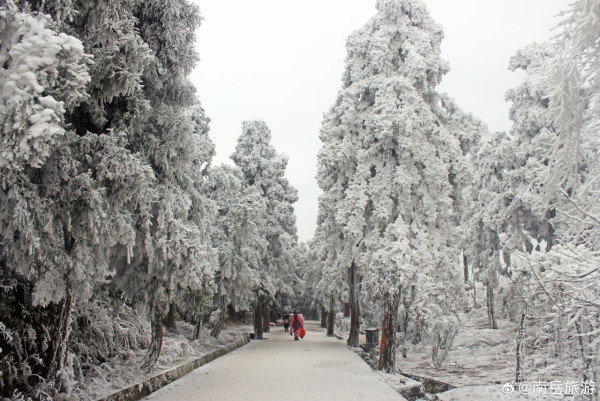 湖南南嶽衡山（圖片來源：微博＠南嶽旅遊）
