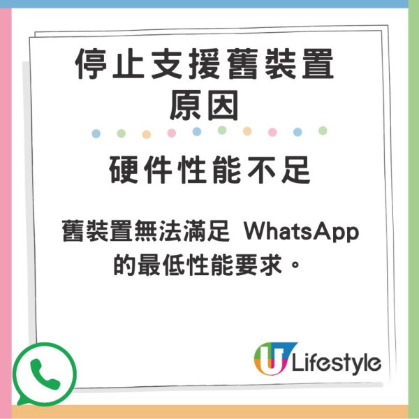 WhatsApp 1 月 1 日起停止支援部分手機！即睇受影響型號清單！