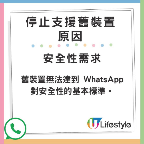 WhatsApp 1 月 1 日起停止支援部分手機！即睇受影響型號清單！