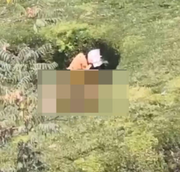 男女草坪巨坑公然上演活春宮 激戰地點竟意外成打卡熱點!