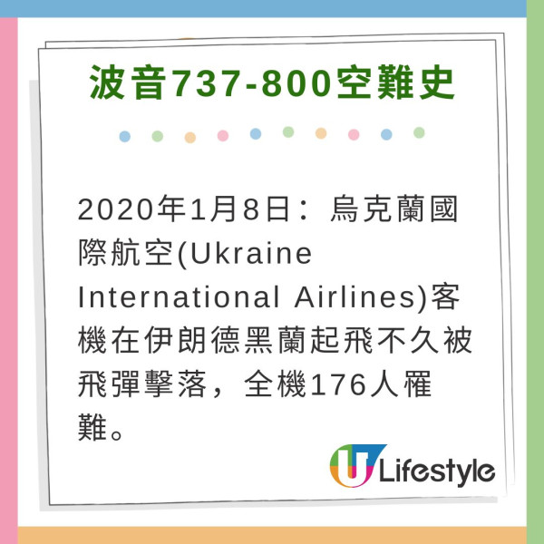 2020年1月8日:烏克蘭國際航空(Ukraine International Airlines)客機在伊朗德黑蘭起飛不久被飛彈擊落,全機176人罹難。 2020年1月8日:烏克蘭國際航空(Ukraine International Airlines)客機在伊朗德黑蘭起飛不久被飛彈擊落,全機176人罹難。