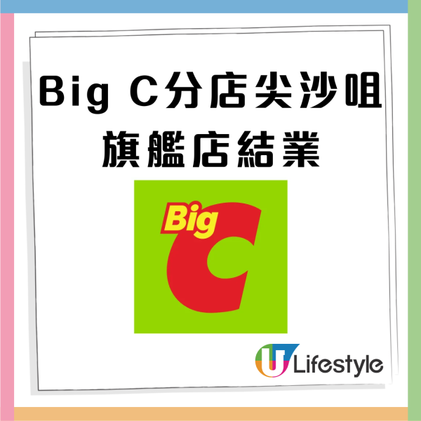 Big C尖沙咀旗艦店結業！官方解釋結業原因！進軍一年全港分店數量大減