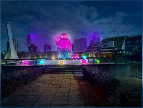 2025台灣燈會|首度聯乘寵物小精靈!12米巨型卡比獸現身桃園