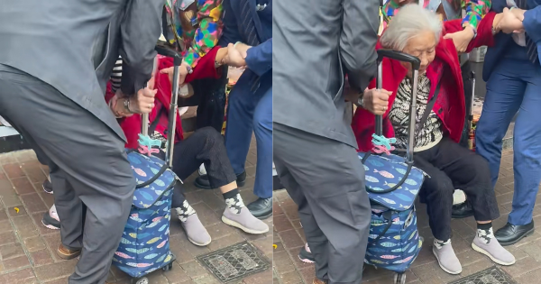 網民大讚港人熱心扶老人 內地網民稱一原因在大陸不敢幫人