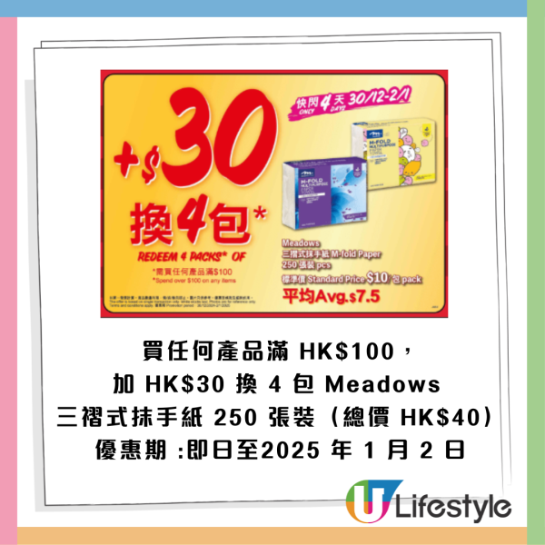 惠康新年優惠限時77 折！金象米／衛生紙／啤酒低至6折！指定信用卡折上折