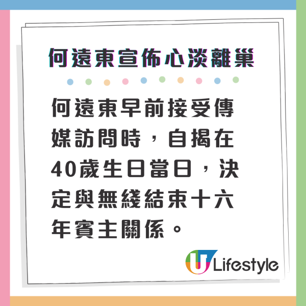 何遠東宣佈心淡離巢TVB結束16年賓主關係 減肥成功後仍遭投閒置散慘被雪藏