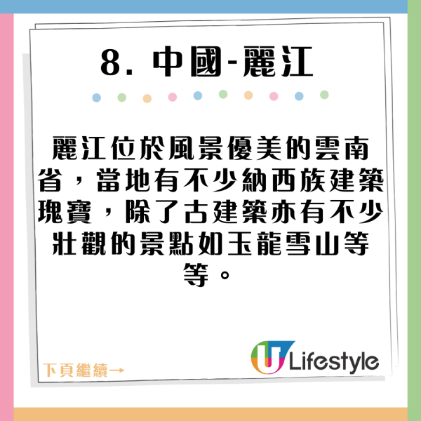 2025年八大「亞洲最佳旅行地」出爐 日本/台灣各一城市上榜！ 