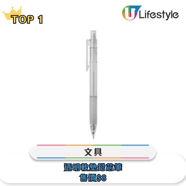 來源:MUJI無印良品官網 日本MUJI最新年度10大熱賣排行榜!最平只需港元