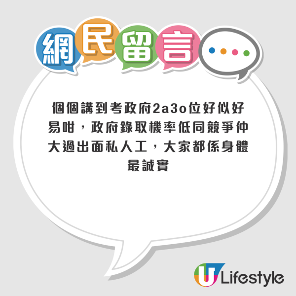 4大原因寧願失業都唔考公務員？嫌人工低／擔心減薪！網友：吸引力真係好低