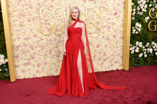  Dakota Fanning  2025金球獎紅地毯盛況（圖片︰gettyimages）