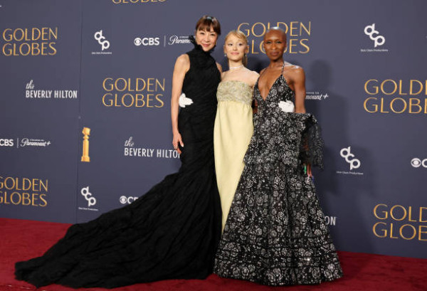 Michelle Yeoh 2025金球獎紅地毯盛況（圖片︰gettyimages）