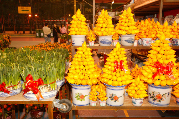 將軍澳年宵花市（資料圖片）