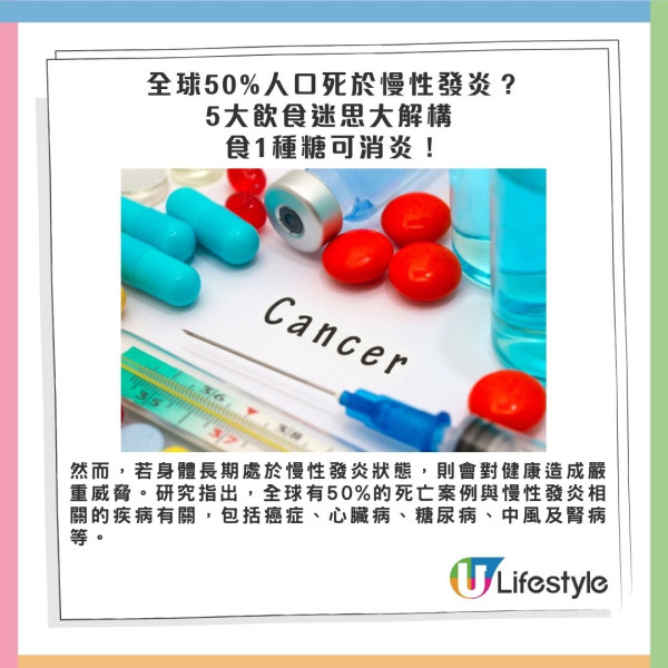 全球半數人死於慢性發炎惡疾 亂戒口隨時適得其反傷身體 一種糖竟具消炎功效你要知