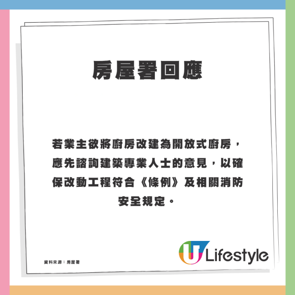 港人曬「全爆」公屋裝修拆牆換廚房門！網民批恐危害樓宇結構 附房屋署最新回應