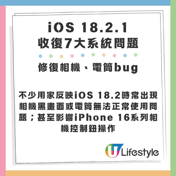 iOS 18.2.1更新釋出! 修復系統7大錯誤 蘋果建議用戶儘快安裝