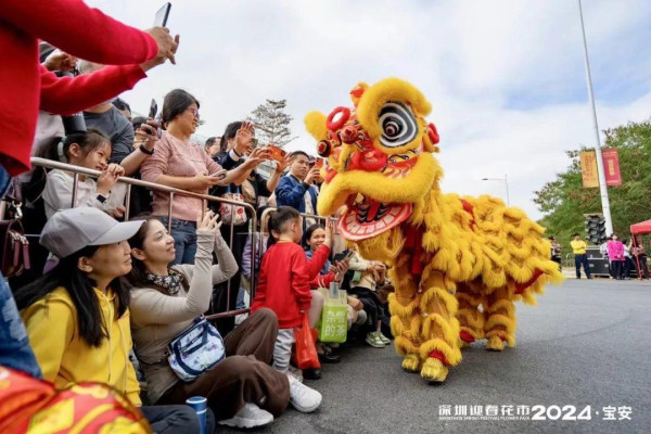 往年寶安區花市（圖片來源：美麗寶安微信公眾號）