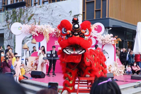 福田區迎春花市四季花谷分會場（圖片來源：香蜜湖四季花谷微信公眾號）