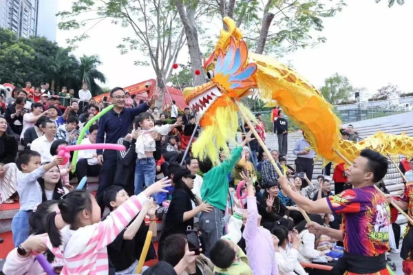 福田區迎春花市四季花谷分會場（圖片來源：香蜜湖四季花谷微信公眾號）