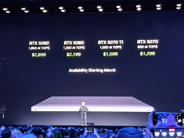 【CES 2025】NVIDIA RTX 50 系列正式發佈 ！Blackwell 新架構效能翻倍、AI 技術新里程碑 ！