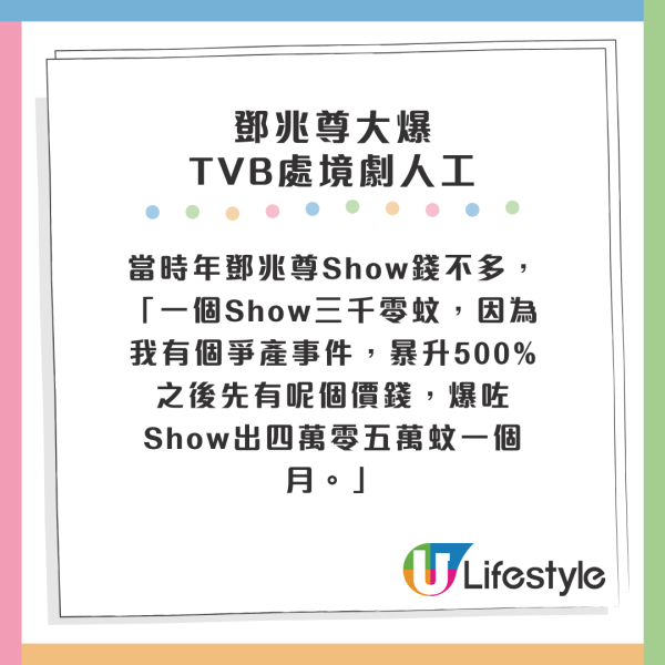 《愛回家》片酬｜演員每集人工表引熱議！吳家樂：可信性好低！鄧兆尊大爆TVB處境劇人工得咁多？