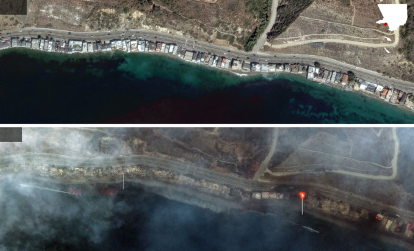 洛杉磯山火|航拍山火前後對比圖慘不忍睹 名人大宅被燒毀 奧斯卡提名受影響