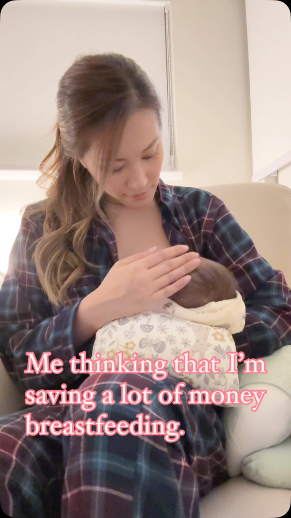 前港姐季軍誕女榮升新手媽媽!拍片餵人奶惹熱論!大呻餵人奶的辛酸