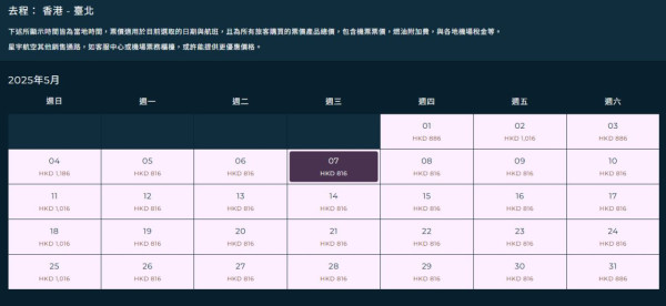 星宇航空限時優惠！台北機票來回連稅千四港元起含23kg行李 